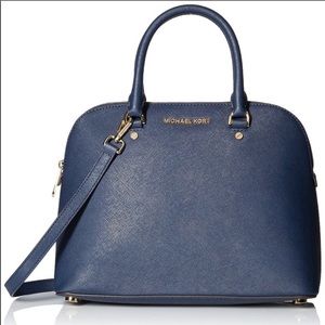 Navy blue Michael Kors large bag